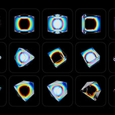 Prism Glass 3D Shapes