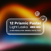 Prism Pastel: Light Leaks Textures