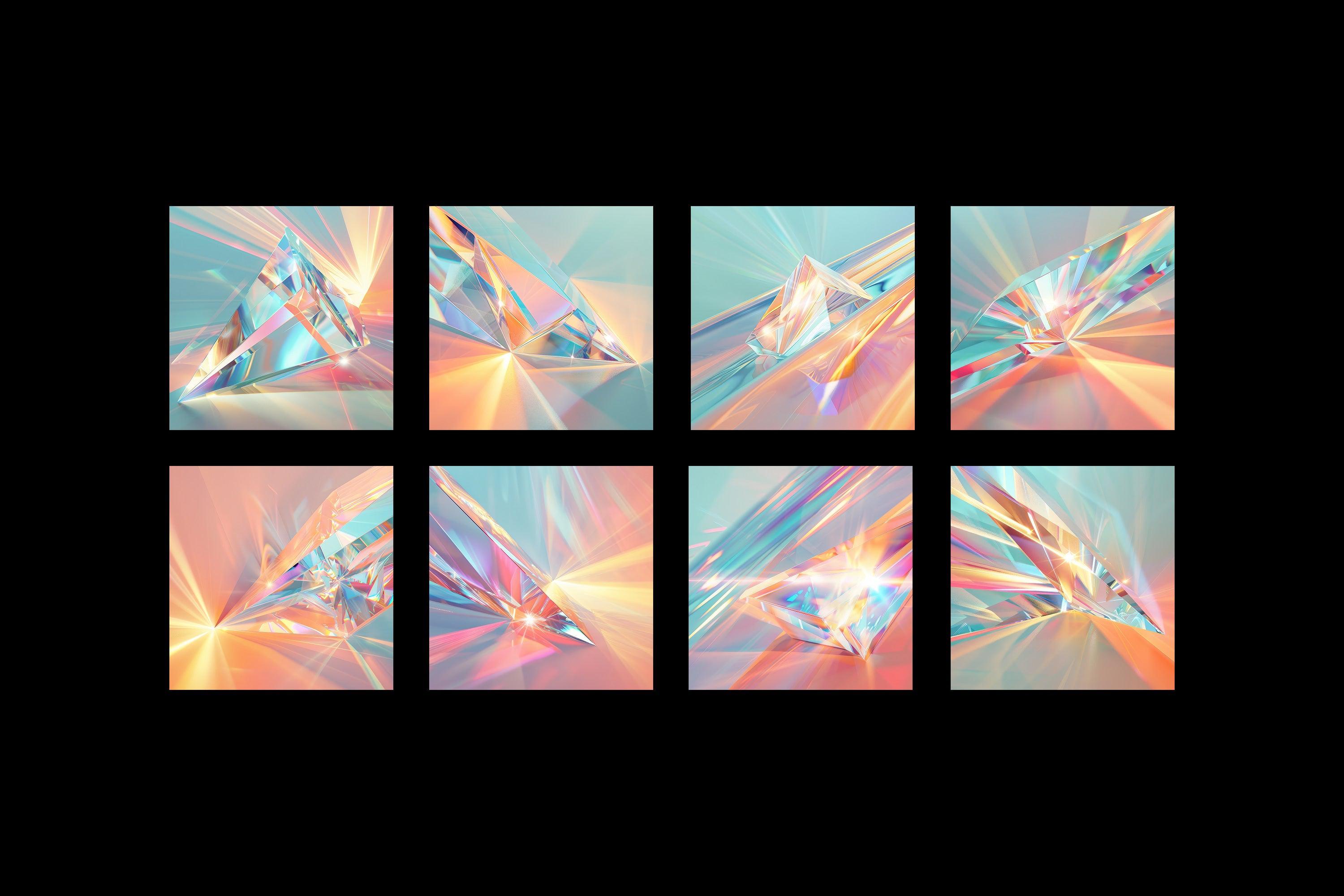 Prismatic Light Backgrounds