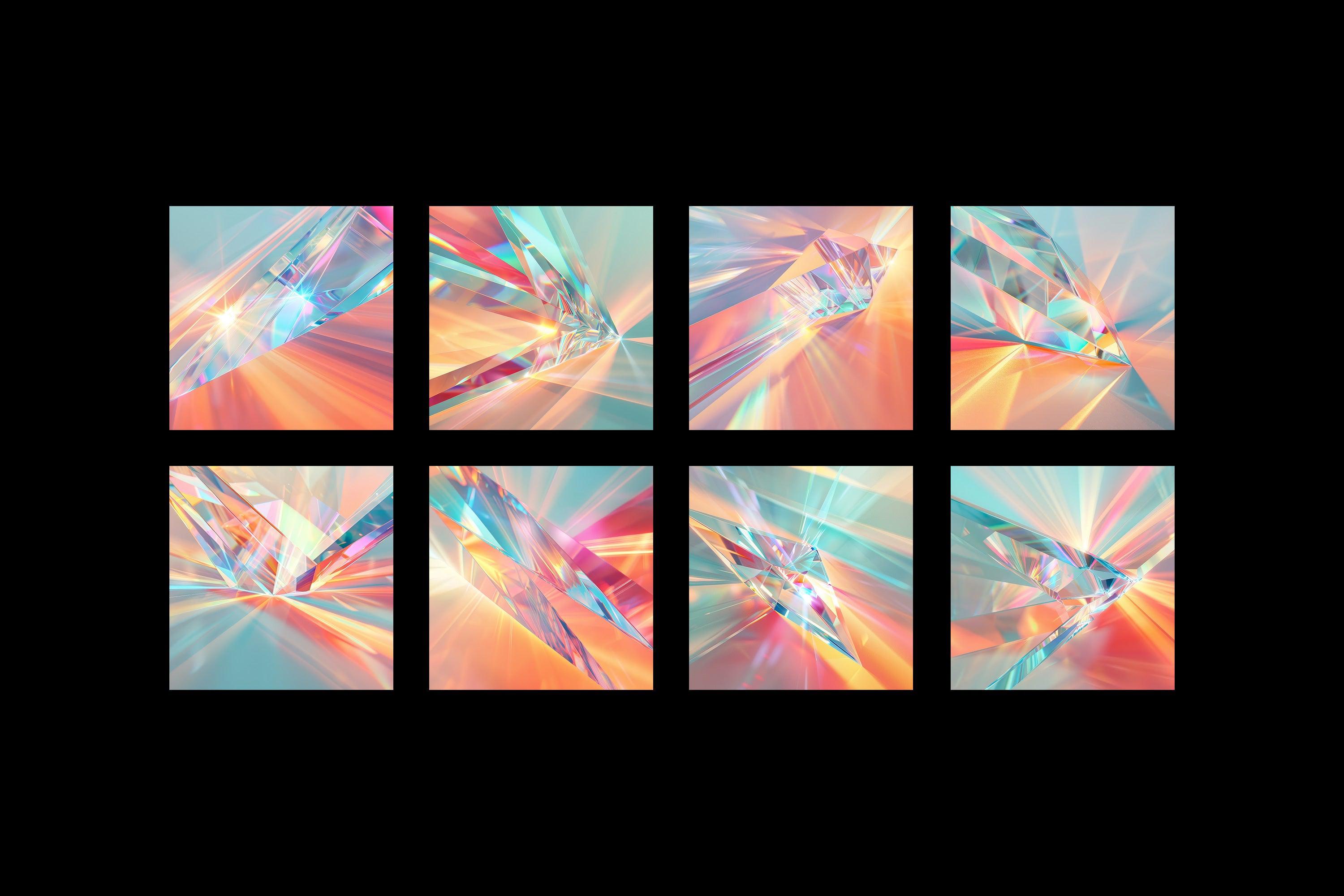 Prismatic Light Backgrounds