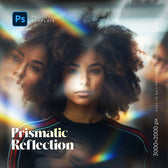 Prismatic Reflection Photo Effect