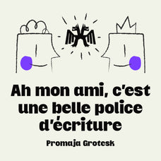 Promaja Grotesk Typeface
