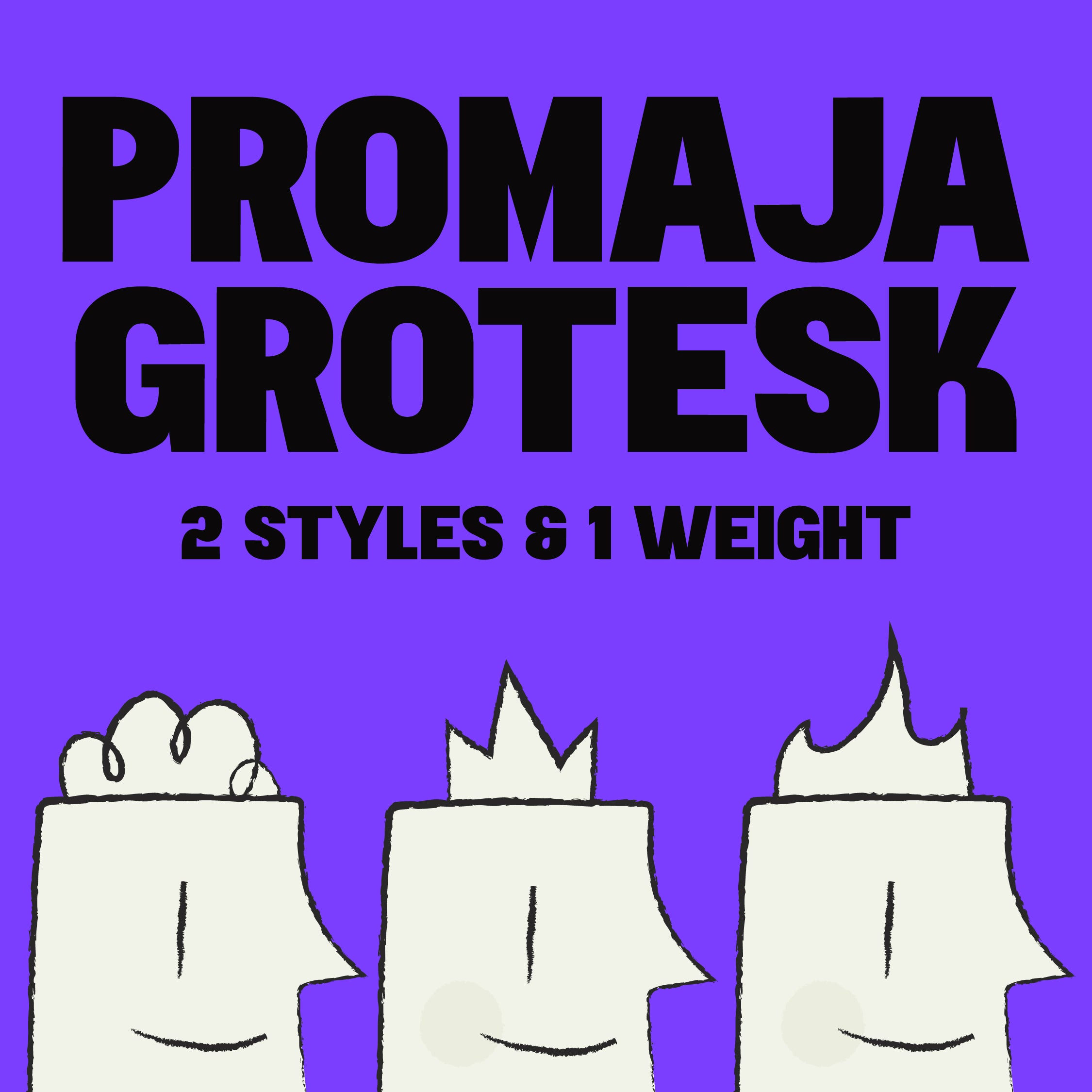 Promaja Grotesk Typeface