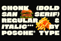 PS Chonk | Display Typeface