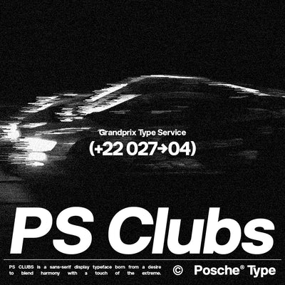 PS Clubs | Display Typeface