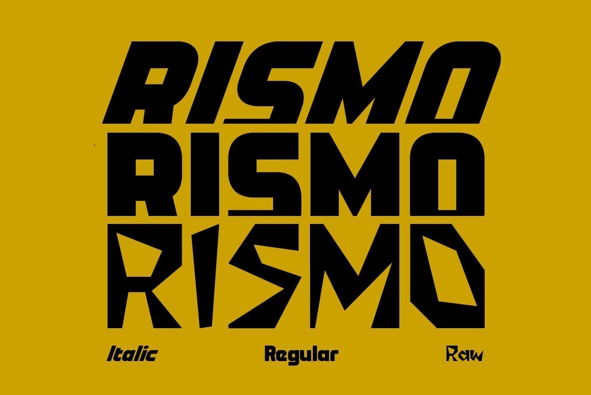 PS Rismo | Typeface Display