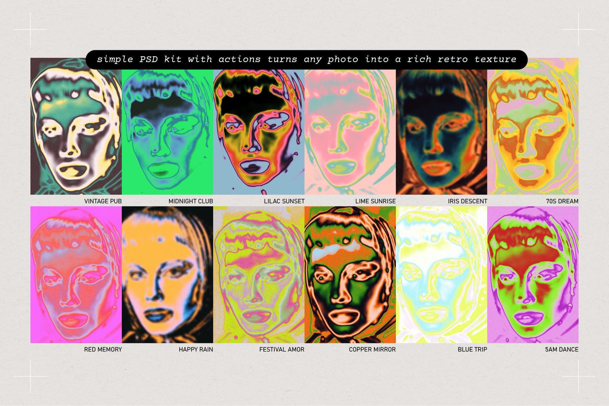 Psychedelic Texture Kit