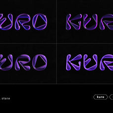 Purple Chrome Effect