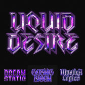 Purple Chrome Metallic Text Effect