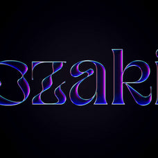 Purple Chrome Text & Logo Effect