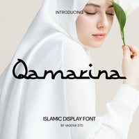 Qamarina Islamic Display Font