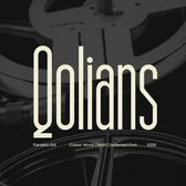 Qolians - Movie Condensed Font
