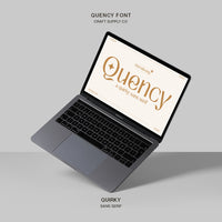 Quency – Quirky Sans Serif