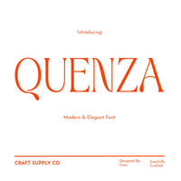Quenza – Modern Serif