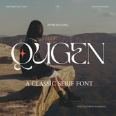 Qugen Classic Serif Font