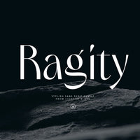 Ragity - Stylish Sans (7 FONTS)