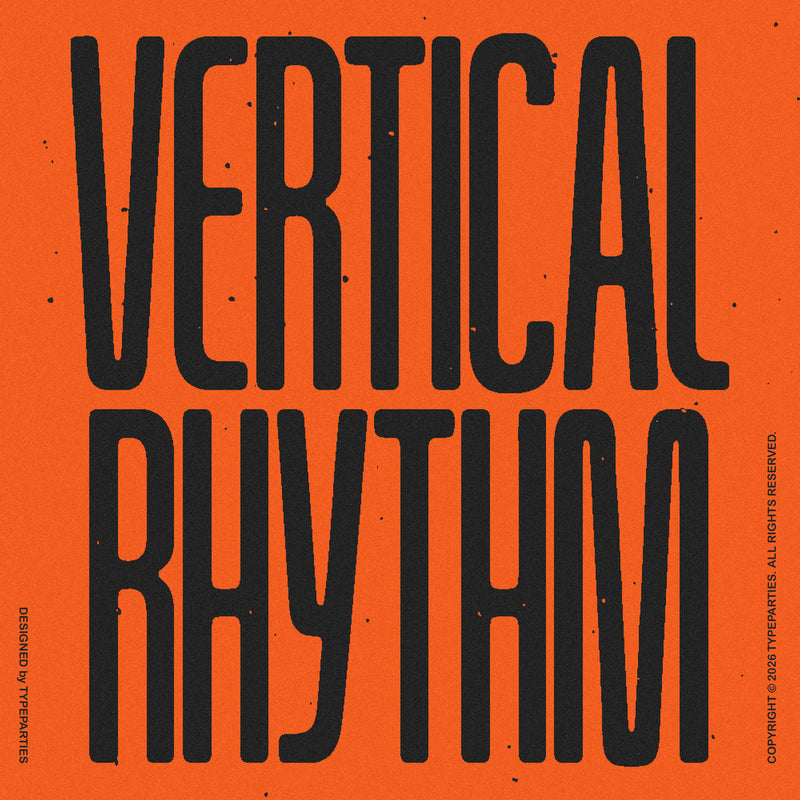 Rainshade - Condensed Display Font by Typeparties – Studio 2am