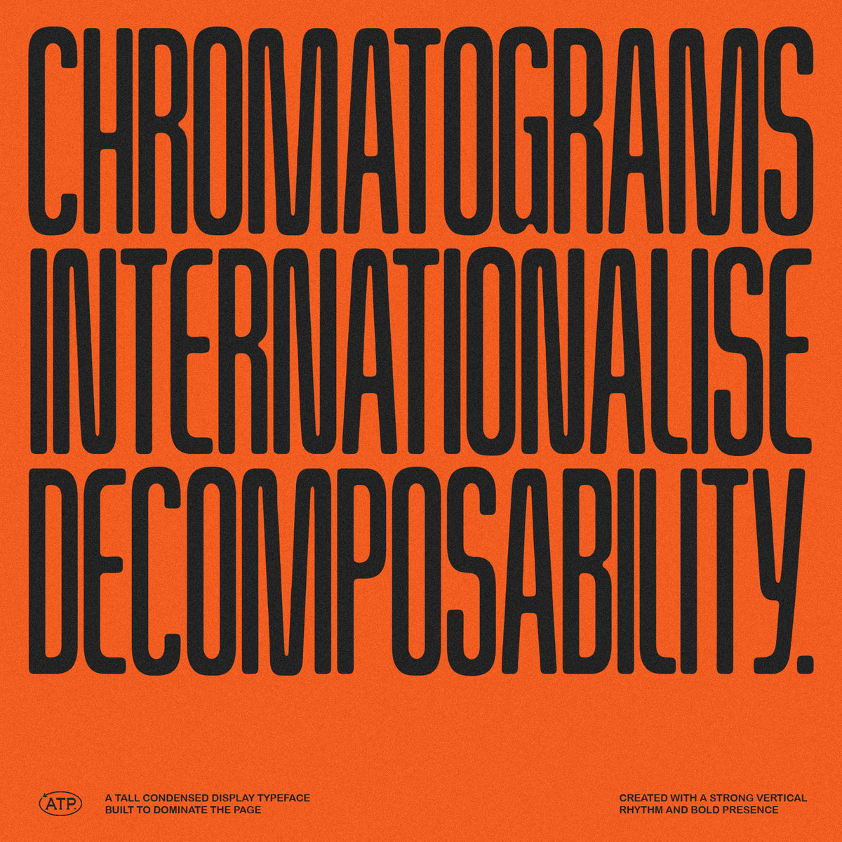 Rainshade - Condensed Display Font by Typeparties – Studio 2am
