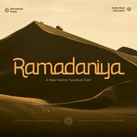 Ramadaniya Islamic Typeface Font