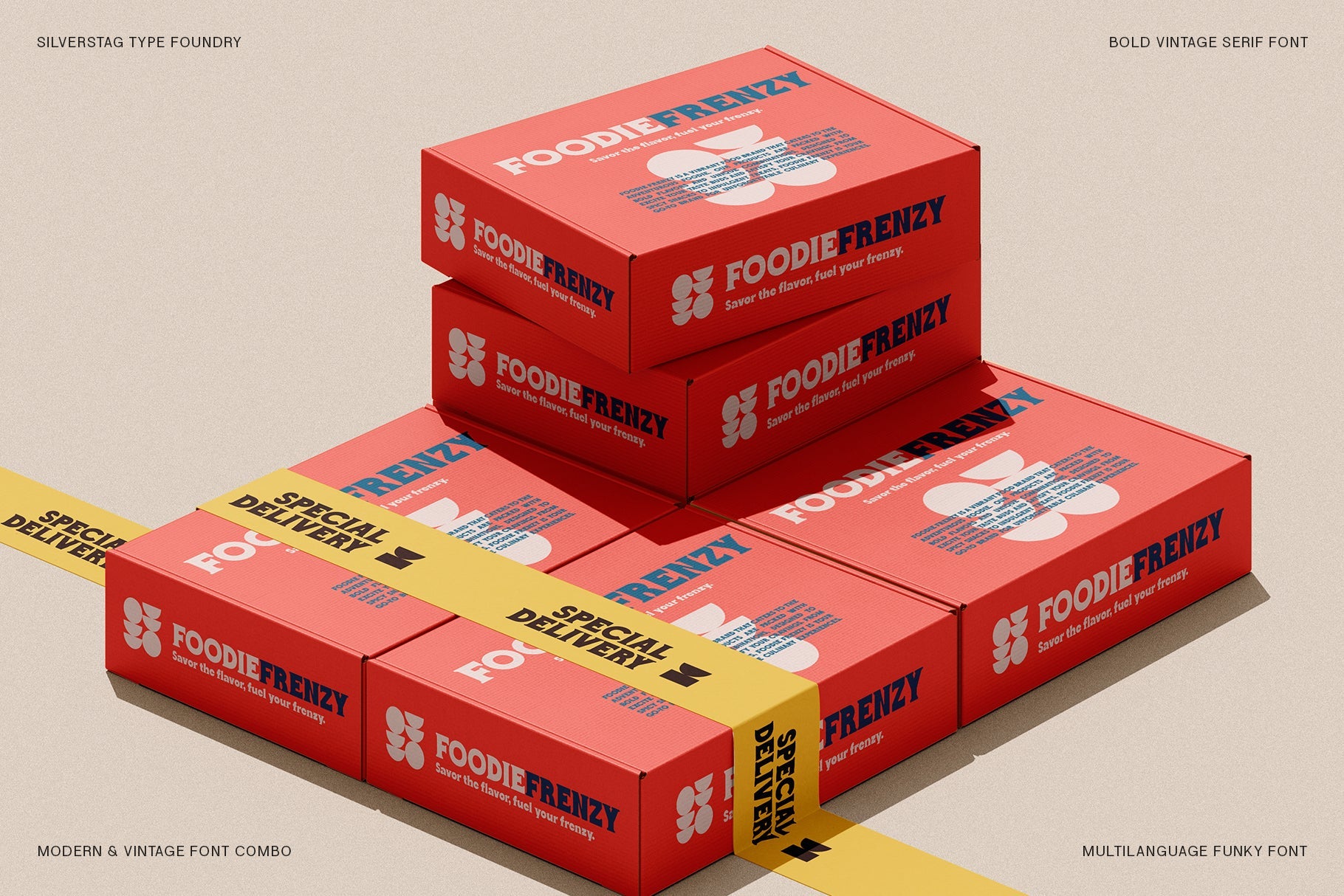 Ranfit - Bold & Funky Serif Font