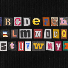 Ransom Note Letters Collection