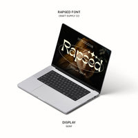 Rapsed – Display Typeface