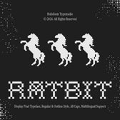 Ratbit Pixelated Typeface