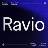 Ravio – Sans Serif Typeface