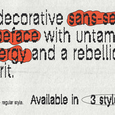 Raw-Vibe – A Bold, Playful Display Typeface