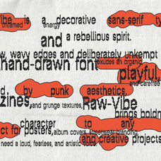 Raw-Vibe – A Bold, Playful Display Typeface