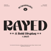 Rayed