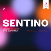 RCL Sentino – A Clean Minimalist Sans Serif Font