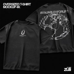 Realistic Oversize T-Shirt Mockup - image 1