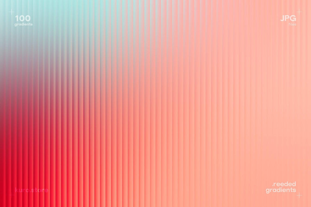 Reeded Gradients Collection by Kuro