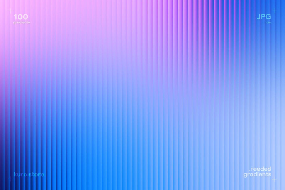 Reeded Gradients Collection by Kuro