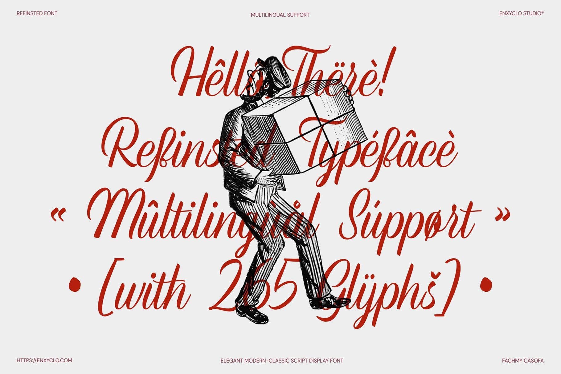 Refinsted - Modern Classic Script