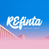 Refinta Bold Script Typeface Font