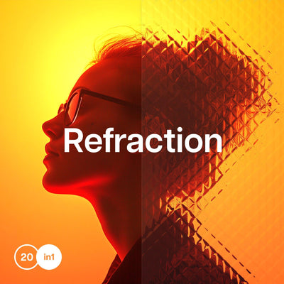 Refraction & Distortion Glass Effect