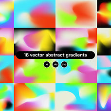 Retro Acid 90s Gradients