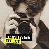 Retro Blur Photo Effect