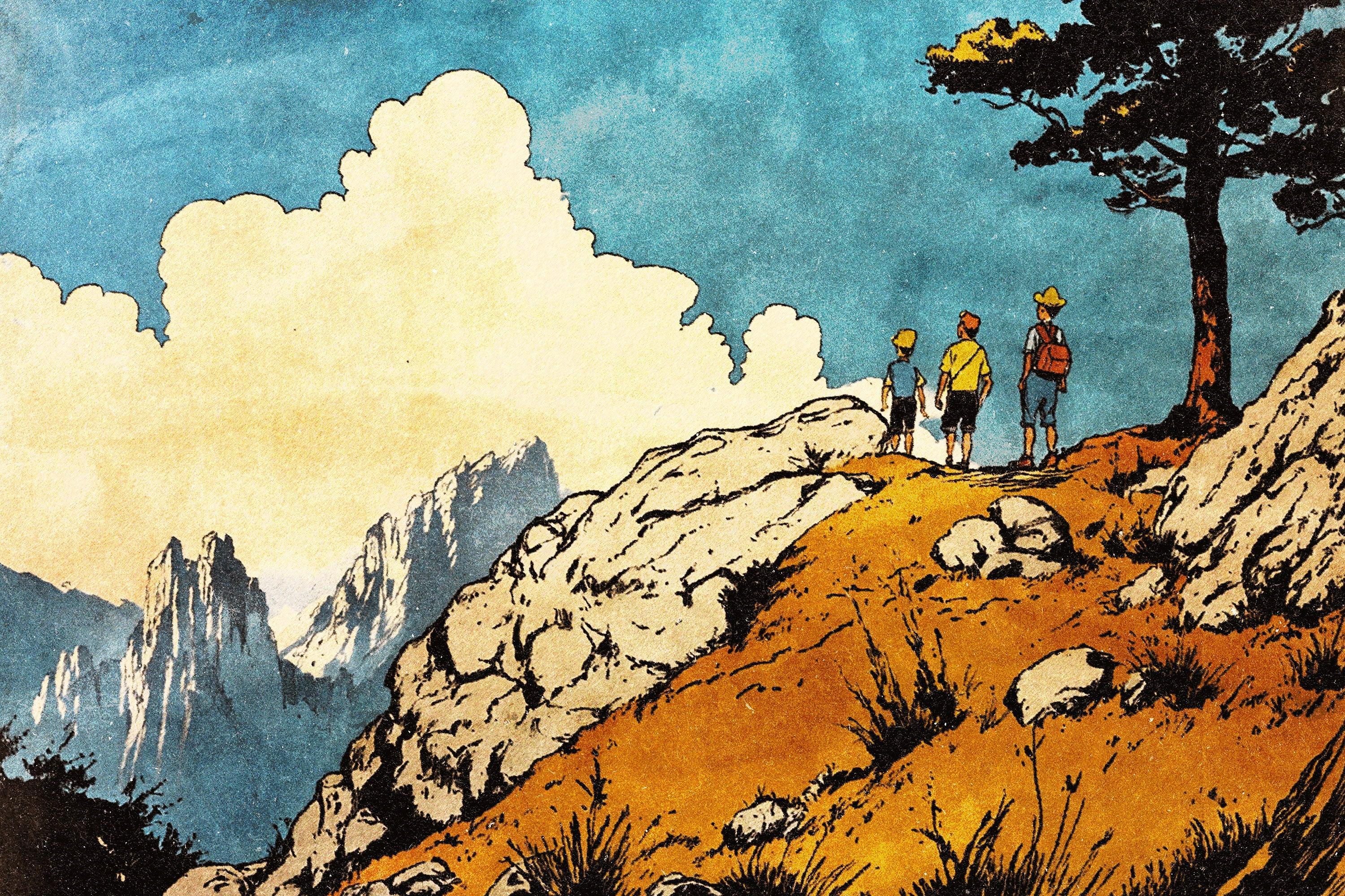 Retro Book Print Effect