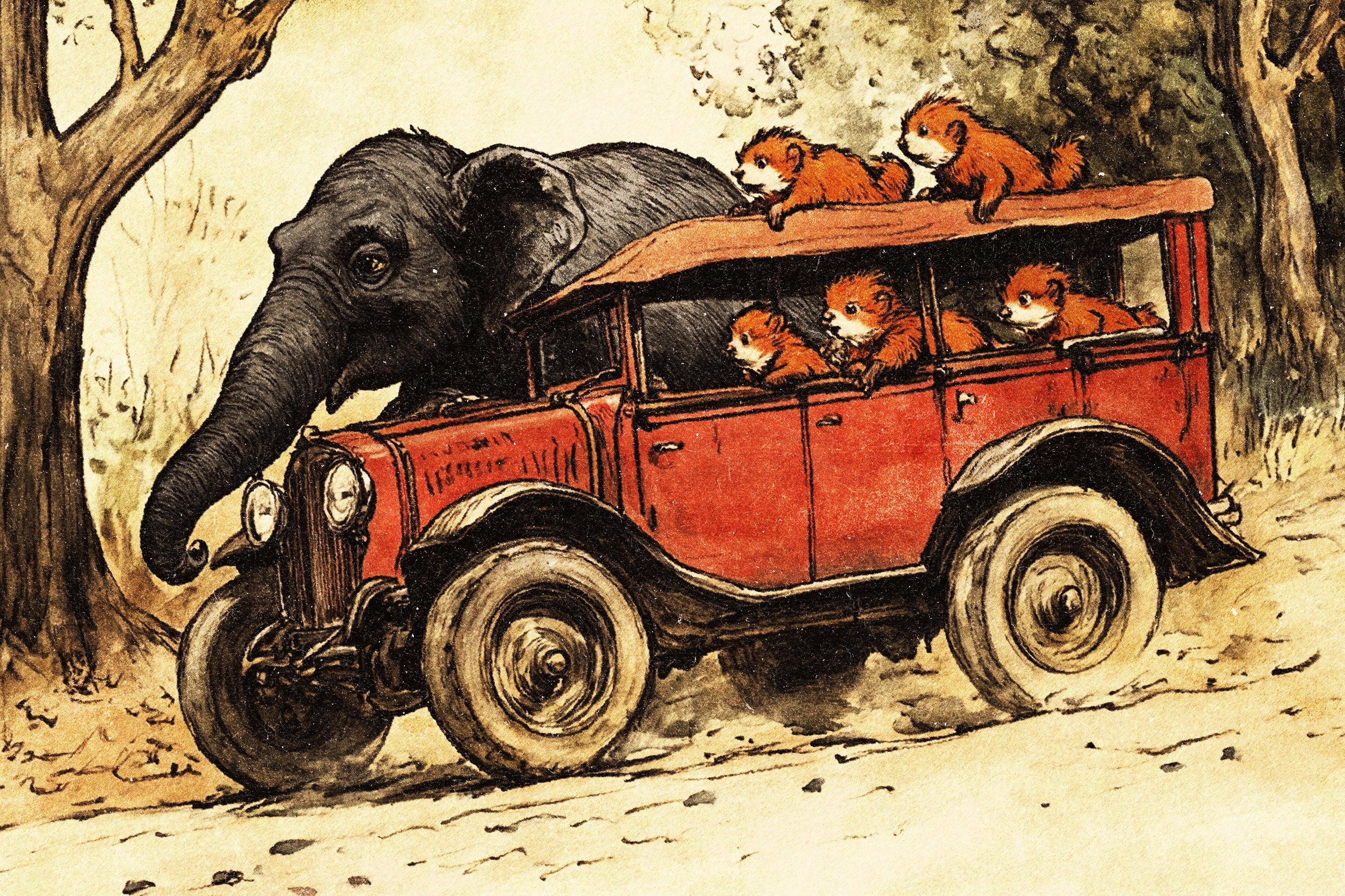 Retro Book Print Effect