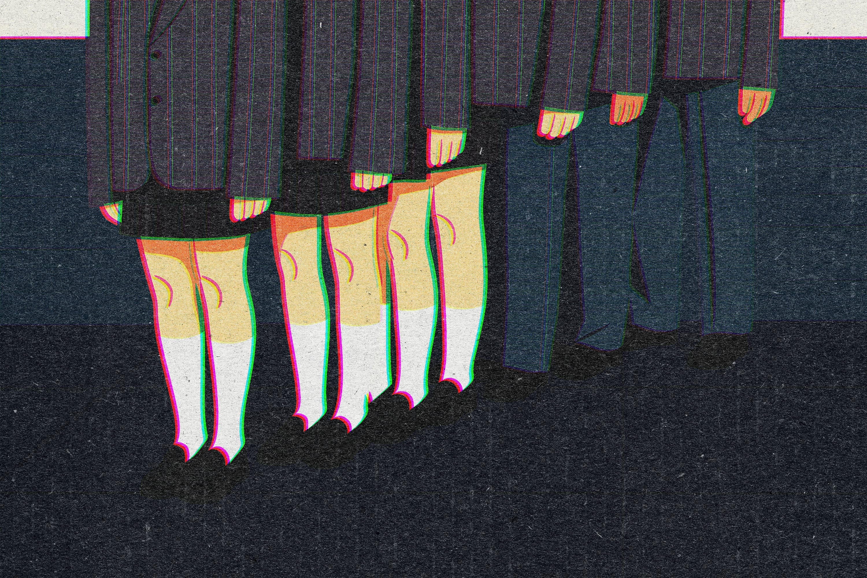 Retro Color Shifted Design Effect