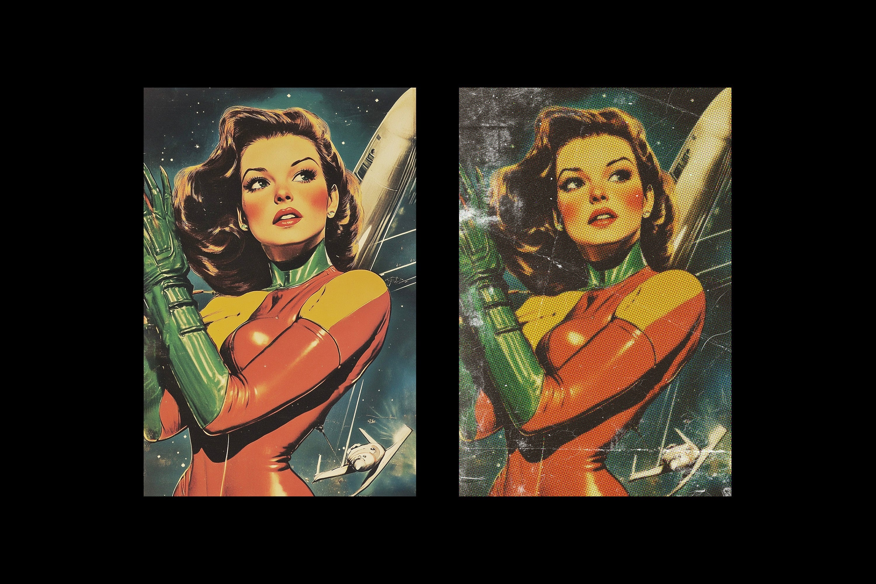 Retro Comic Photo Effect