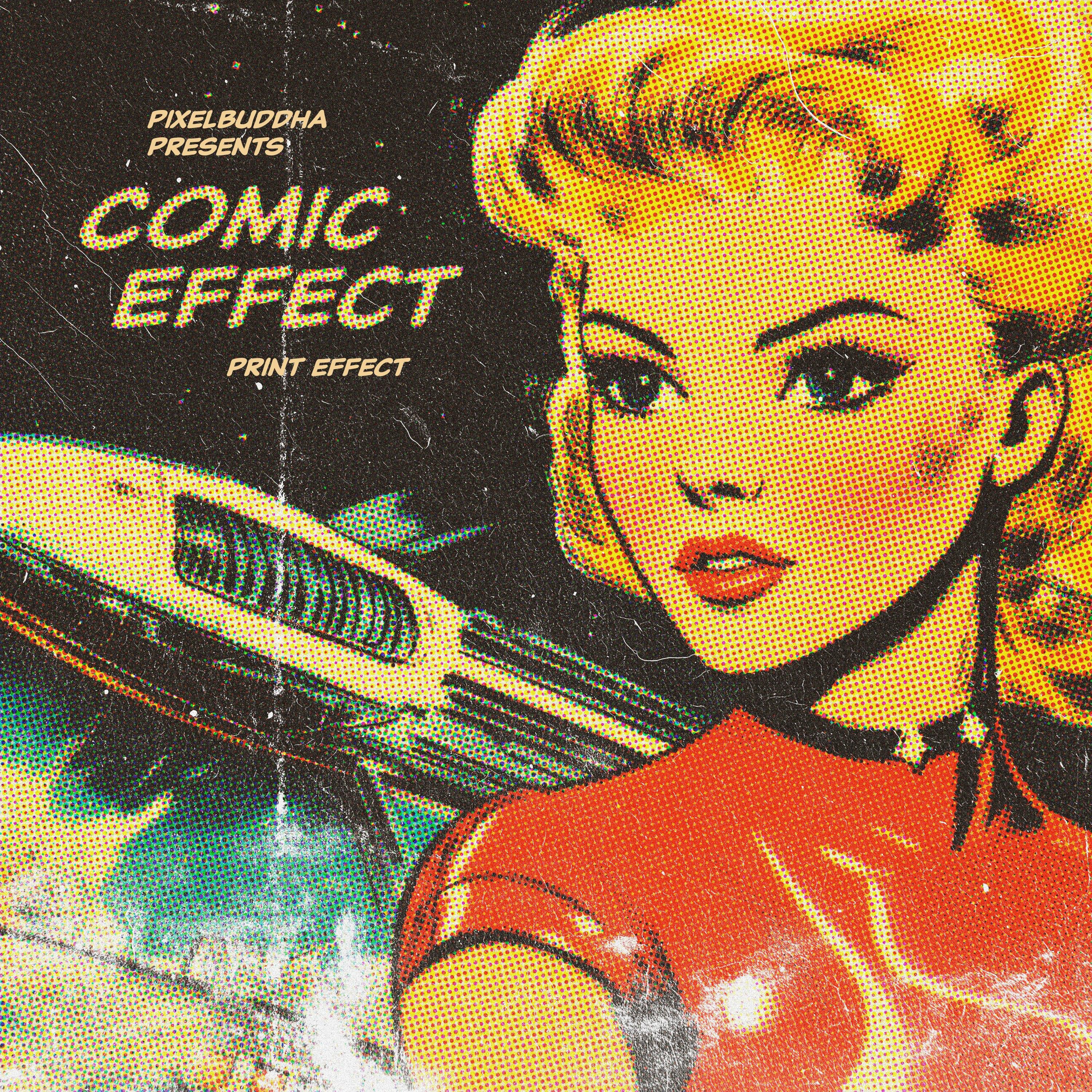 Retro Comic Photo Effect