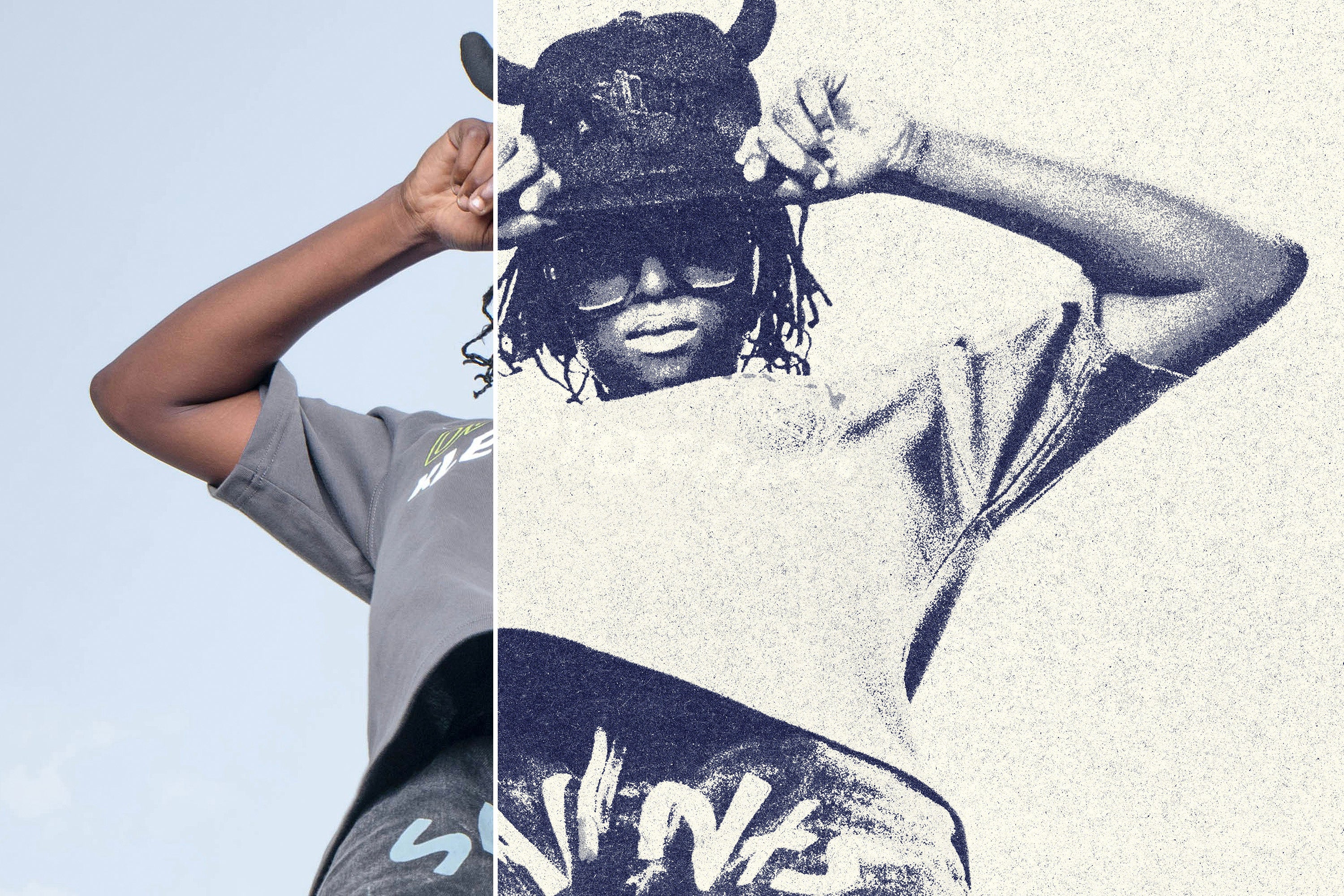 Retro Copy Print Photo Effect