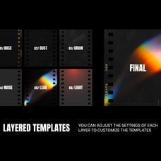 Retro Film Frames Bundle