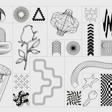 Retro Futurist Abstract Collection 2