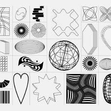 Retro Futurist Abstract Collection