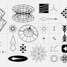 Retro Futurist Abstract Collection